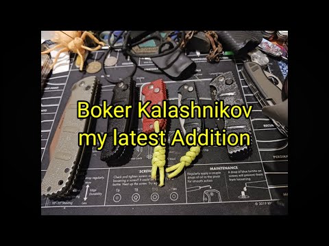 (1454) Boker Kalashnikov my latest Addition