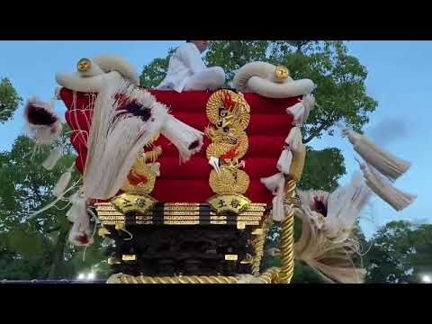 百舌鳥八幡宮秋祭り　ふとん太鼓（2022.9.11)