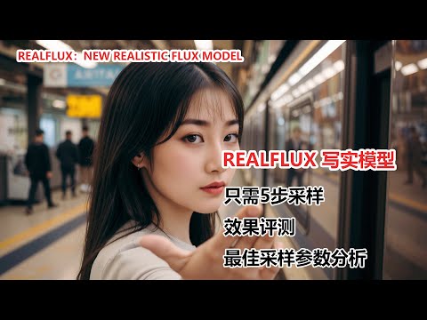 Flux模型性能新突破！RealFlux模型测评，超快速度，超高画质！RealFlux Model  Blazing Fast, High-Quality