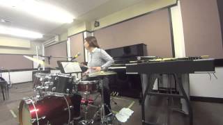 Misaki Nakamichi drum solo