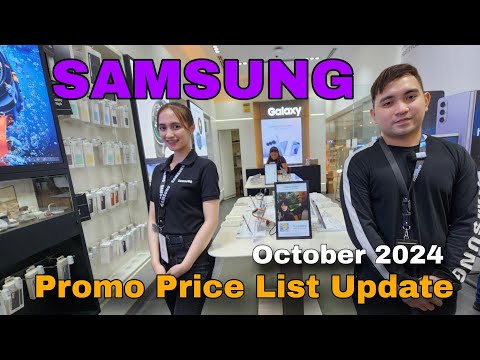 SAMSUNG Promo Price List Update October 2024 | Galaxy S24 FE | Galaxy Z Flip 6 | Galaxy Z Fold 6