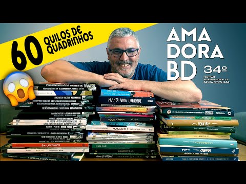 A Mala do Sidão | Especial FESTIVAL DE AMADORA (Portugal) com 60 quilos de quadrinhos!