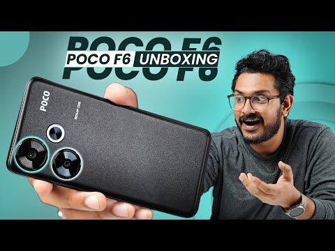 POCO F6 5G Unboxing in ಕನ್ನಡ⚡Snapdragon 8s Gen3, 12bit Display, LPDDR5X, UFS 4.0, 5000 mAh+120w🔋