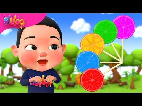 Color Finger Family | Three Little Kittens | BluLoo Nursery Rhymes & Kids Songs