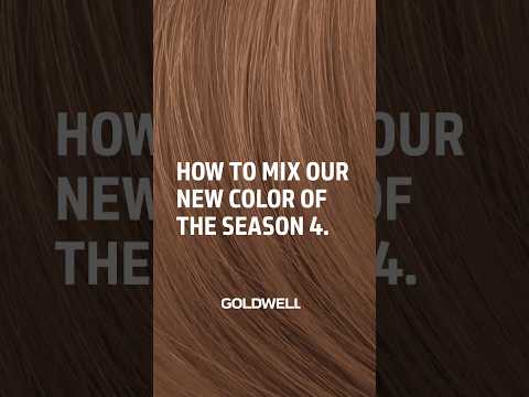 How To Mix : Burnished Copper - Color of The Season by Goldwell #goldwell #colorhair #colorance