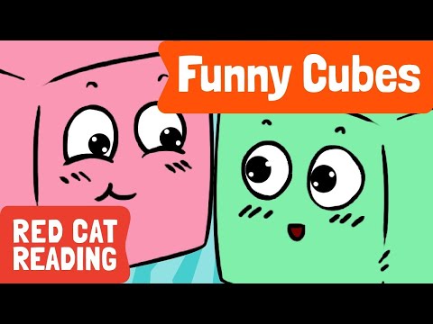 Funny Cubes | Jokes for Kids | Made by Red Cat Reading