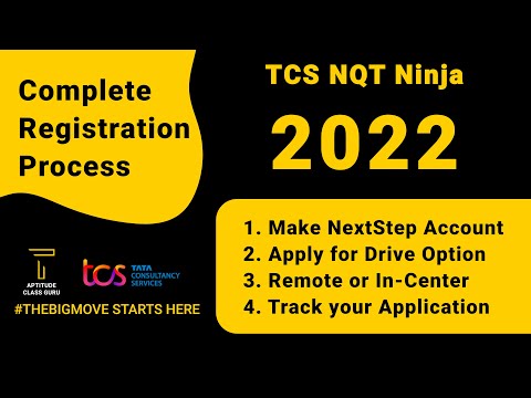 TCS NQT Complete Registration Process | Test Mode | For 2022 Batch #NQT #TCSNQTRegistration2022