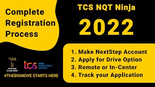 TCS NQT Complete Registration Process | Test Mode | For 2022 Batch #NQT #TCSNQTRegistration2022