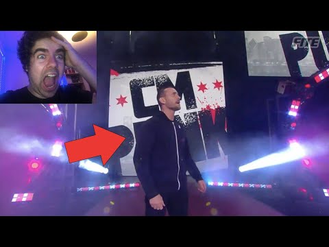 CM PUNK DEBUTS IN AEW! REACTION *I CRIED*