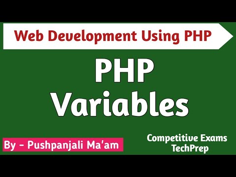 Lec - 1.4 PHP Variables in Hindi