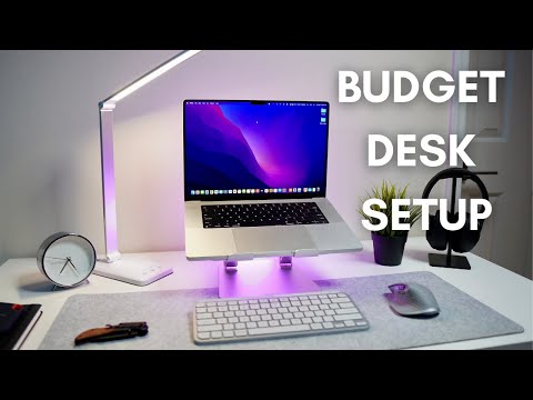 Minimal Desk Tour Ikea Desk | Elegant Setup