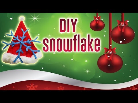 DIY Christmas Decorations How to Make 3D Paper Snowflakes for homemade decorations-Asmi Pahwa