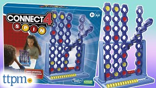 Connect 4 Spin Game from Hasbro Instructions + Review!