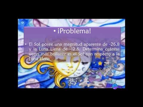 Ley de Pogson - Magnitud Aparente Estrellas