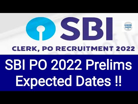 Great!! SBI PO Preliminary exam Expected Dates !!