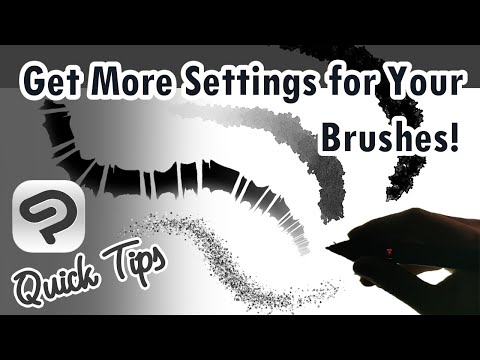 How to Get More Settings to Show In Your Tool Properties Window for Your Brushes | Clip Studio Paint