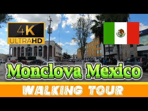 🇲🇽 Amazing and Beautiful Monclova  ~ Walking Tour - Mexico