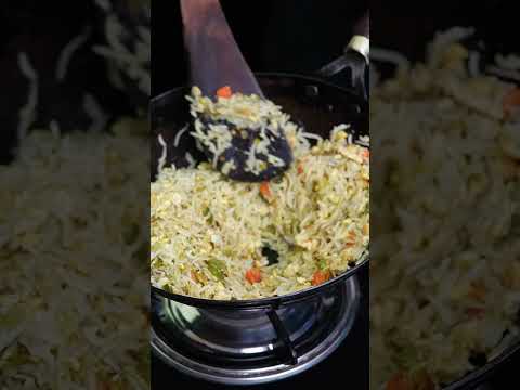 Double Egg Dragon Fire Fried Rice - A Spicy Delight!