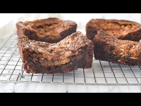 Peanut Butter Brownie | Small Batch | Feeds 2-4 people