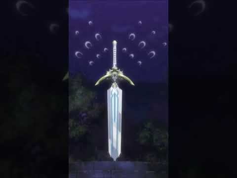 Reincarnated as a Sword!? #anime #shorts #reincarnatedasasword