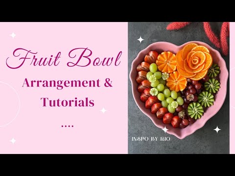 How to make Fruit Bowl Tutorials I Fruit Decoration Ideas✨Creative Fruit platter ideas 🍊