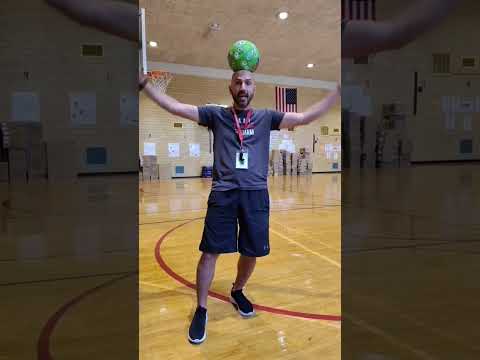 A flat ball has many uses in PE class! #physicaleducation #physed #pe #shorts