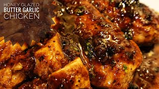 Honey Garlic Glazed Chicken Breast #chinese