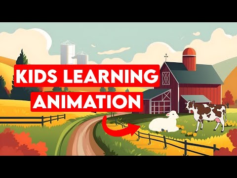 How To Create Kids Learning Animation Videos with Canva & Free AI Tools