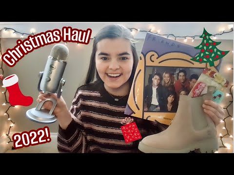 ASMR What I Got For Christmas 2022! | Whispered | QUIZMAS Day 25