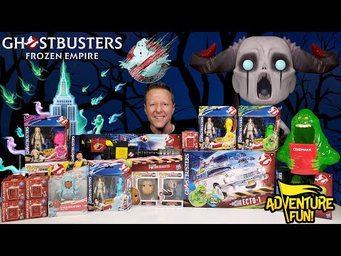 Ghostbusters Frozen Empire Official Movie Trailer Toys AdventureFun Toy review!