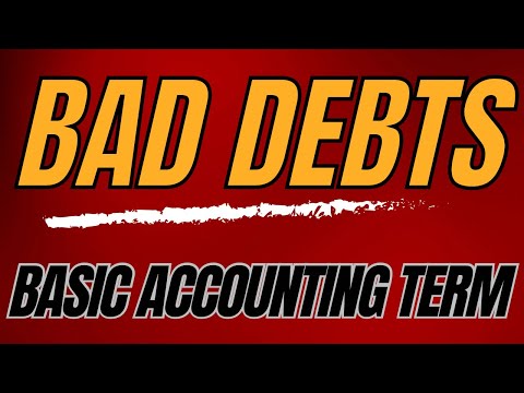 🔴 Meaning of Bad Debts || Basic Accounting Term Class 11 || chapter 2 class 11 accounts