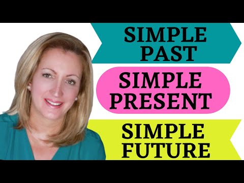 Simple Tenses of Verbs | Simple Past, Simple Present, Simple Future in Regular Form