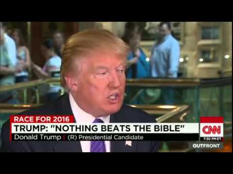 CNN News August 14 2015 Trump  Drink my little wine, have my little cracker