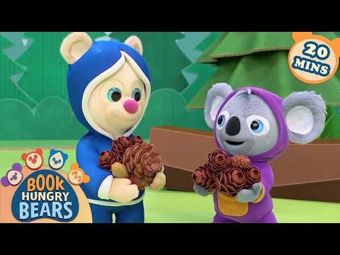 Christmas Cheer with Pinecones | Holiday Fun for Kids | Book Hungry Bears |  9 Story Kids