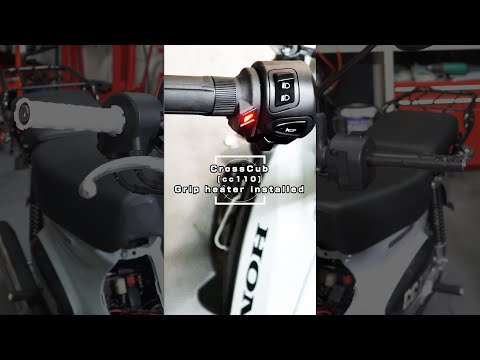 #Shorts｜[CC110] How to install grip heater｜グリップヒーター装着