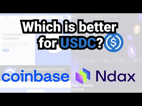 Coinbase VS Ndax for USDC