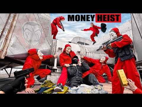 PARKOUR VS MONEY HEIST : BAD GUYS SURVIVAL, the chase between the police and Money Heist | Epic POV