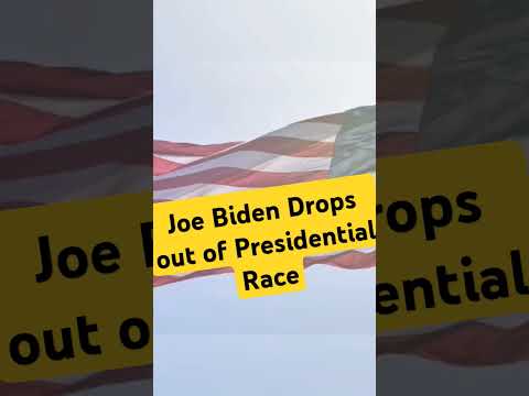 Biden Drops out Of President's Race | Breaking News #Biden #president