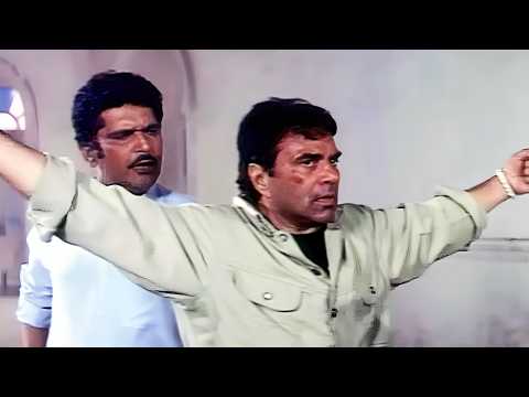 पुलिस ने धर्मेंद्र को धोखे से कैद किया  - Kundan Movie | Dharmendra | 90s Action Hit Movie