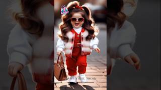 stylish baby Fashion for the Cool season Ahesd 💙💖#fouryou#babyfever#viralvideo #babyyobtube#aibaby