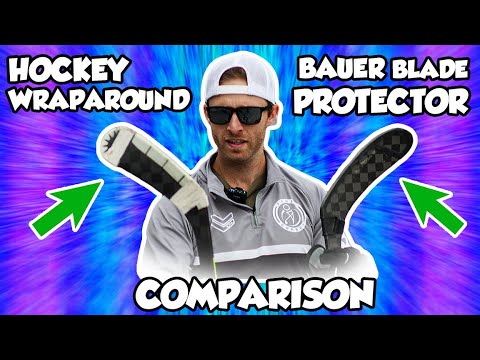 BAUER vs. HOCKEY WRAPAROUND | Which Blade Protector is Better?