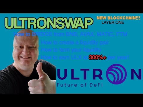 Mavie Ultron Foundation || Bridging USDT || Yield Farming Staking ULX on Ultronswap with Metamask