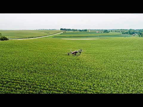 What Does A Drone Spray? - DJI T40 Agras