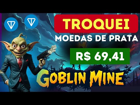 Goblin Mine: Saquei 2 Ton com moedas de prata! Dicas Importantes para avançar mais rápido!