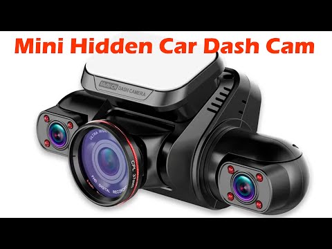 FONDIM Mini Hidden Car Dash Cam M8S 4CH DVR 360 HD 4*1080P 24H Parking Monitor Video Car Recorder