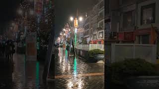 MG Marg Road at Gangtok. #travel #mgmarg #gangtok #sikkim #rain #night #nightwalk #beautiful #love