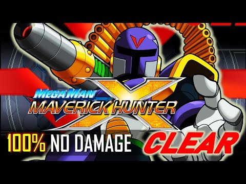 Megaman Maverick Hunter X: VILE ~ 100% No Damage Completion Run