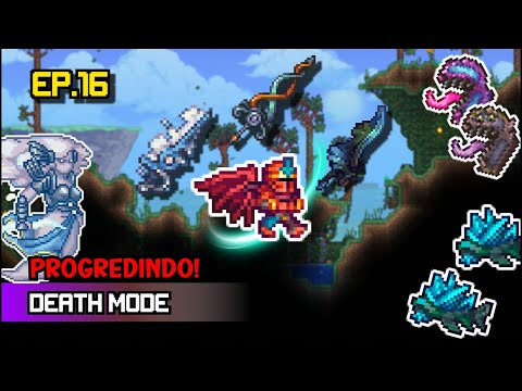 GRINDS DE ITENS INCRÍVEIS! - Terraria Calamity Death Mode EP. 16