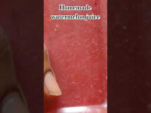 HOMEMADE WATERMELON: BLEND WITH THE SEED #fruit