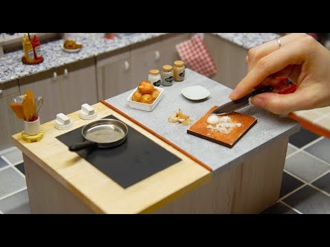 REAL mini cooking MIX / mini food / tiny kitchen